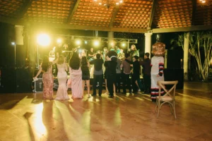 enjoying event